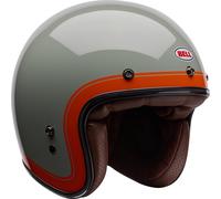 Bell Custom 500 Crate Casco a reacción, Piedra gris, Talla M (57/58)