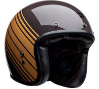 Bell Custom 500 Edge, casco abierto XL female Marrón Oscuro/Oro