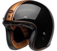 Casco Jet Bell CUSTOM 500 Rally Gloss Black/Bronze