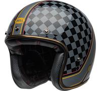 Bell Custom 500 RSD Wreakers Casco Jet, negro/gris/dorado, Talla XL (61/62)