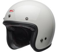 Bell Custom 500 Solid 06 Casco jet, blanco, tamaño XL para Hombres