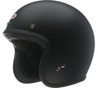 Bell Custom 500 Solid Casco jet, Black Matt, Talla XS (53/54)