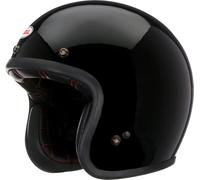 Bell Custom 500 Solid, casco jet S male Negro