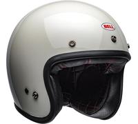 Bell Custom 500 Solid ECE Cascos, Adulto Unisex, Blanco Vintage, 2X