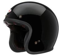 Bell Custom 500 Solid ECE Cascos, Adulto Unisex, Negro, L