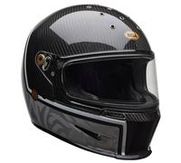 Bell Eliminator Carbon RSD Journey, casco integral XL female Negro/Gris
