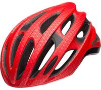 BELL Formula Casco de Ciclismo, Unisex, Mate/Rojo Brillante/Negro, Small (52-56 cm)