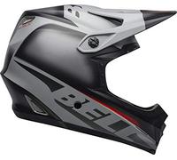 BELL Full 9 Fusion MIPS Casco Integral MTB, Unisex, Negro Mate/Gris/Crim, X-Large/59-61 cm