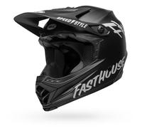 Bell Full-9 Fusion MIPS MTB Casco Integral 2019: Fasthouse Negro Mate/Blanco 2XL 61-63 cm