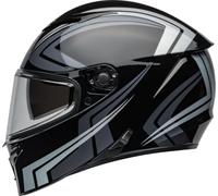 Bell Lithium Jetstream, casco integral S male Negro/Plata