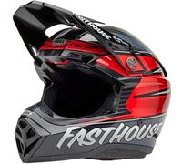 BELL Helmet Moto-10 Spheral FASTHOUSE DITD 25 Gris/Red L ECE6