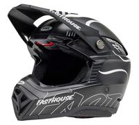 BELL Helmet Moto 10 Sphercal FASTHOUSE Raven Matte Black/White M ECE6