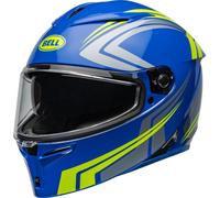Bell Lithium Jetstream Casco, Azul/Amarillo, Talla S (55/56)