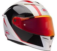 Bell Lithium MIPS Plus Blip Casco, negro-blanco, tamaño M para Hombres