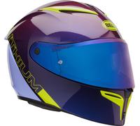 Bell Lithium MIPS Plus Delta Casco, negro/morado, Talla M (57/58)