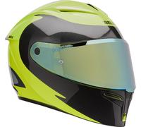 Bell Lithium MIPS Plus Fluid Casco, Fluo amarillo/negro/gris, Talla XXL (63/64)
