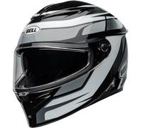 Bell Lithium MIPS Podium Casco, negro-blanco, tamaño L para Hombres