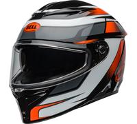 Bell Lithium MIPS Podium Casco, negro/naranja, Talla XL (61/62)