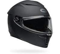 Bell Lithium Mips Solid ECE Casco Moto Negro, Protector Solar Desplegable, Óptica Clase 1, Clickrelease V2, EPS Densidad Múltiple, Ajuste Óptimo, Pinlock Opcional, Color: Negro, Talla: M