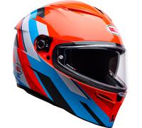 Bell Lithium Nova Casco, azul-naranja, tamaño M para Hombres