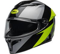 Bell Lithium Shear Casco, gris/amarillo, Talla L (59/60)