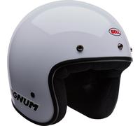 Bell Magnum Casco a reacción, blanco, tamaño M para Hombres