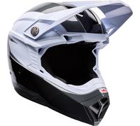Bell Moto-10 MIPS Falcon Casco de motocross, negro-blanco, tamaño L para Hombres