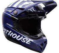 Bell Moto-10 Mips Fasthouse, casco de motocross L male Azul Oscuro/Blanco