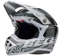 BELL Moto-10 Spherical Casco, Unisex, Plateado/Gris, Large