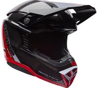 Bell Moto-10 Spherical Strike Casco de motocross, rojo, Talla S (55/56)
