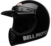 Bell Moto-3 Classic Casco de motocross, negro, Talla XXL (63/64)