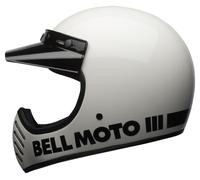 BELL Moto-3 Classic White Blanco S unisex