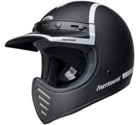 Bell Moto-3 Fasthouse The Old Road, casco de motocross M male Negro/Blanco