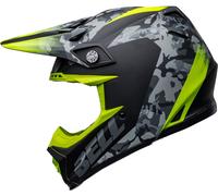 Bell Moto-9 MIPS Venom, casco de cruz XL male Mate Negro/Gris/Amarillo Neón