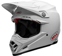 Bell Moto-9S Flex Cascos, Unisex-Adult, Blanco, L