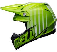 Bell Moto-9S Flex Sprint, casco de cruz L male Verde Neón/Blanco/Negro