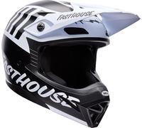 Bell MX-10 MIPS Fasthouse Casco de motocross juvenil, rojo, tamaño S