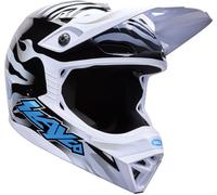 Bell MX-10 Mips Slayco Limited Edition, casco motocross juvenil M male Negro/Blanco/Azul Claro