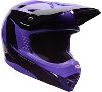 Bell MX-10 MIPS Talon Casco de motocross juvenil, lila, tamaño L