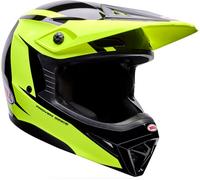 Bell MX-10 Mips Talon, casco de motocross L male Negro/Amarillo