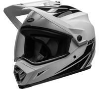 Bell MX-9 Adventure MIPS Alpine Casco de motocross, negro-blanco, tamaño S para Hombres