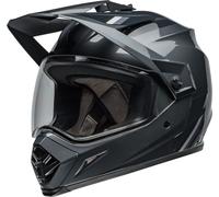 Bell MX-9 Adventure MIPS Alpine Casco de motocross, negro-gris, tamaño 2XL para Hombres