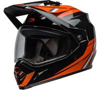 Bell MX-9 Adventure MIPS Alpine, casco enduro S male Negro/Naranja