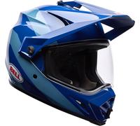 Bell MX-9 Adventure Mips Motion, casco de aventura S male Azul/Azul Claro