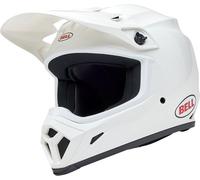 Bell MX-9 MIPS, casco cruzado XXL male Blanco