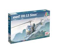 Bell OH-13 Sioux Helicoptero Kit De Modelo Plástico 1:48 ITALERI 2820