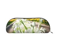 Bell Orchid Print Recibido Bolsa de Maquillaje Bolsas de Cosméticos Bolsa de Almacenamiento de Viaje Bolsa de Inodoro Recibir Bolsas Bolsa Lápiz Bell Orchidea, Talla única, Bell Orchidee, One size