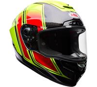 Bell Race Star DLX Flex Grid Casco, amarillo, tamaño S para Hombres
