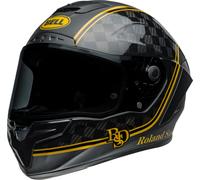 Bell Race Star DLX Flex RSD Player, casco integral S male Negro Mate/Negro/Oro