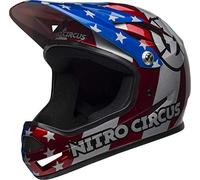 BELL Sanción Casco Integral MTB, Unisex, Nitro Circus Gloss Cover Case Negro, X-Small/48-51 cm
